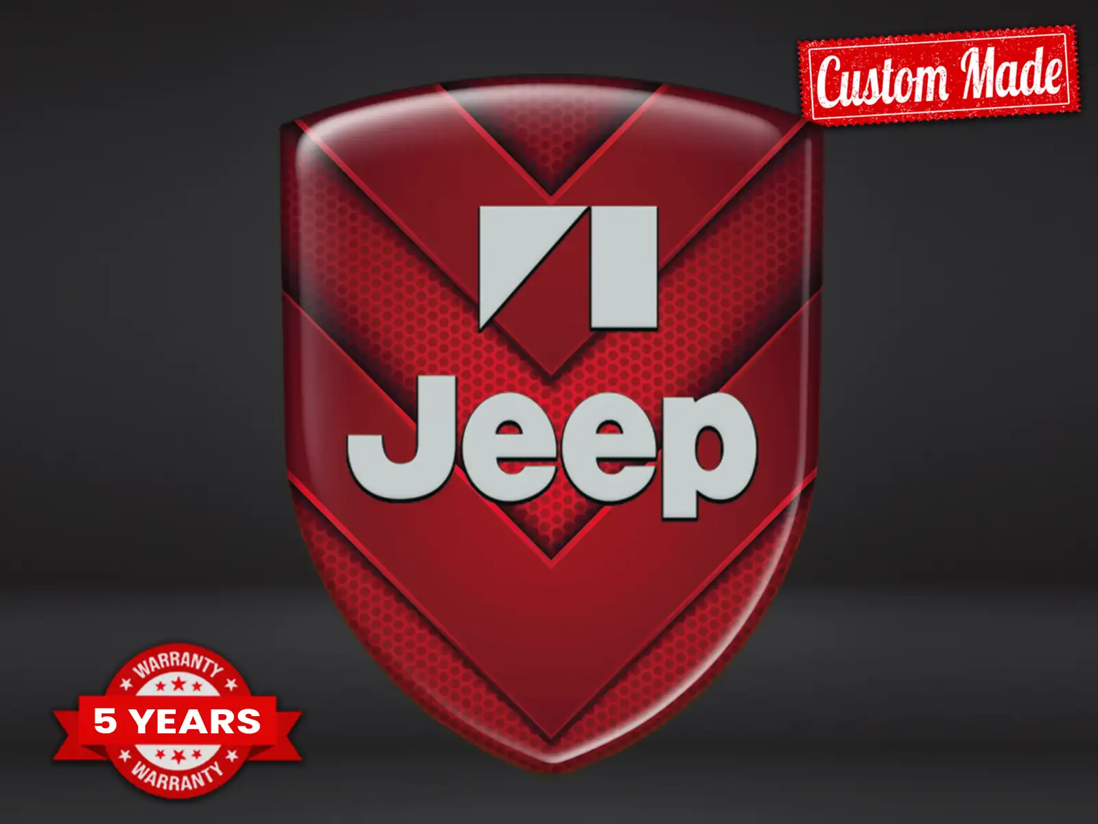 Jeep Emblemas Auto Personalizados Look Máximo Resistentes Pro